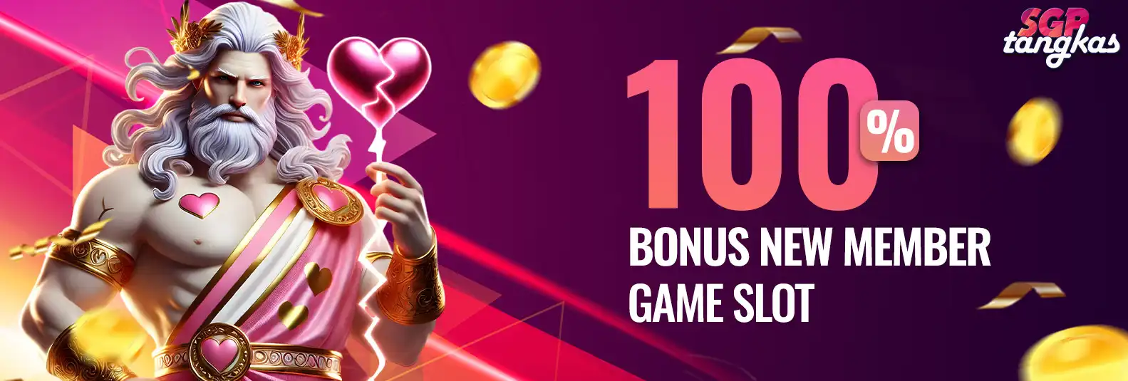 BONUS MEMBER BARU 100% SLOT